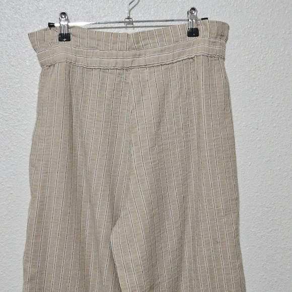 Heroes and Dreamers wide leg pull on pants with belt size medium - Picture 5 of 13
